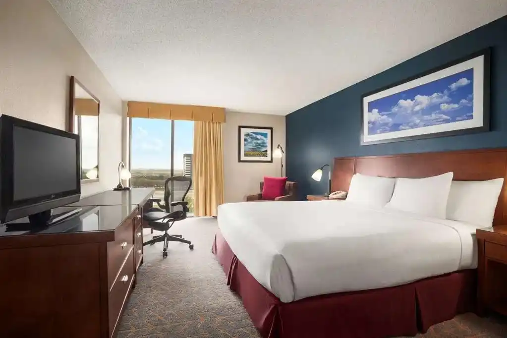 DoubleTree by Hilton Hotel bedroom view